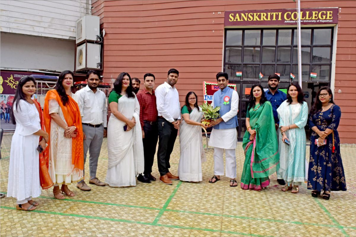 Sanskriti College main building and campus overview